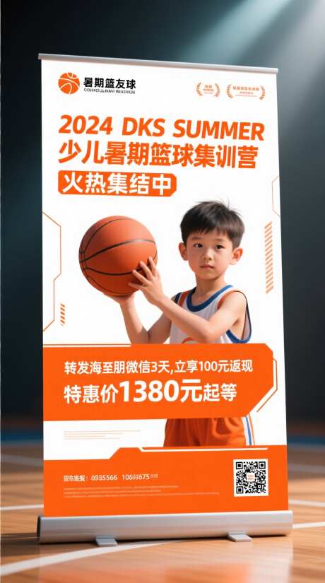 篮球集训营招生海报设计_AI图片下载_采样_928X1664像素-暑期营,机构名,荣誉文案-作品编号:2025083109232812-志ˈ̹设˙网