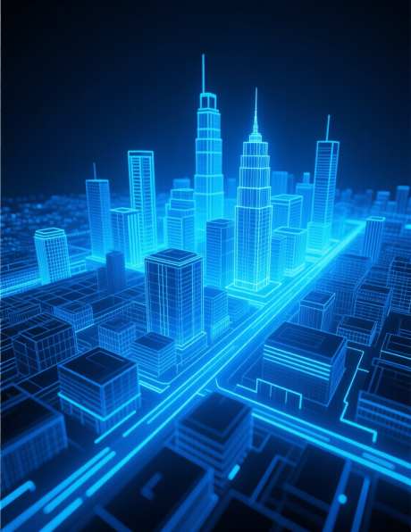 发光线条城市_AI图片下载_采样_1136X1472像素-背景,科技,光线-作品编号:2025083109461058-志˱设˲͓͕͔͐͑͗ٚٛٙ网