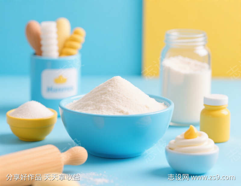 面粉产品特写