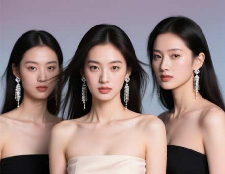 时尚杂志人物封面_AI图片下载_采样_1472X1136像素-美女,模特,耳坠-作品编号:2025083109588560-志˙设˓网