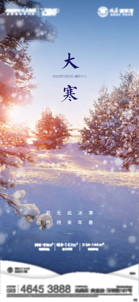 节气刷屏_源文件下载_AI格式_1277X2765像素-海报,房地产,大寒,二十四节气,冬季,雪景-作品编号:2022012010495786-设计素材-www.shejisc.cn