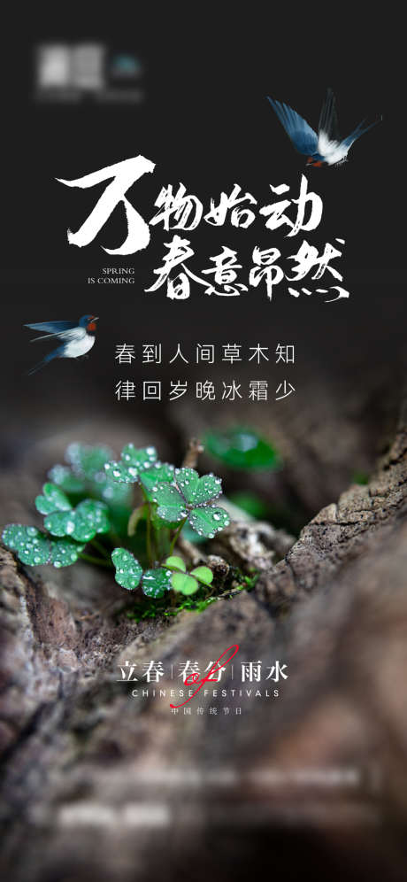 立春雨水春分节气系列海报_源文件下载_AI格式_1182X2560像素-二十四节气,立春,雨水-作品编号:2022012410168949-志设-zs9.com