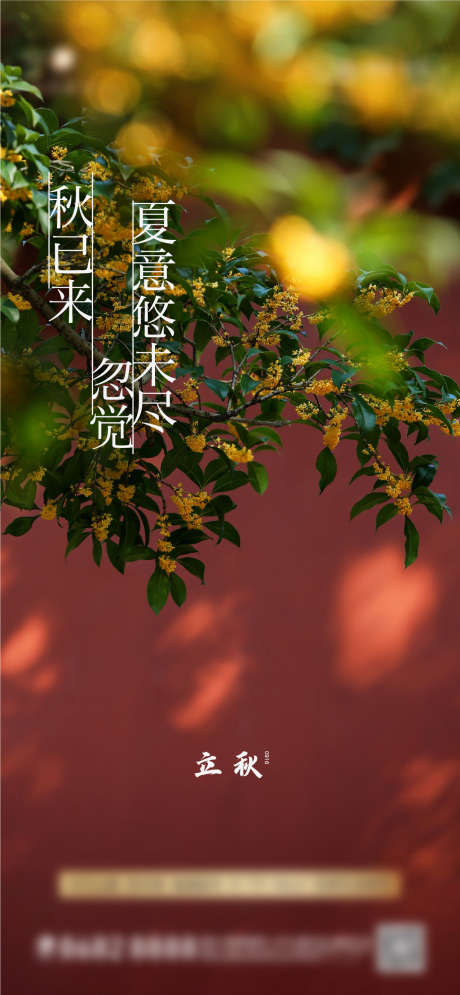 桂花立秋秋分海报_源文件下载_AI格式_1276X2761像素-海报,中秋,秋分,立秋,桂花-作品编号:2023030612591665-志设-zs9.com