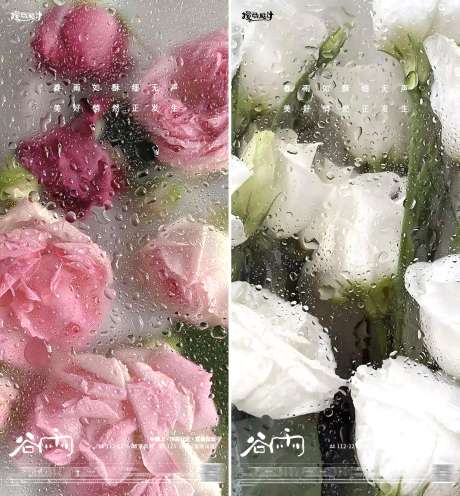 谷雨鲜花海报_源文件下载_PSD格式_1169X5073像素-百合,玫瑰,鲜花,中国传统二十四节气,节气,谷雨,水珠,水滴,海报,地产-作品编号:2023032716208728-志设-zs9.com