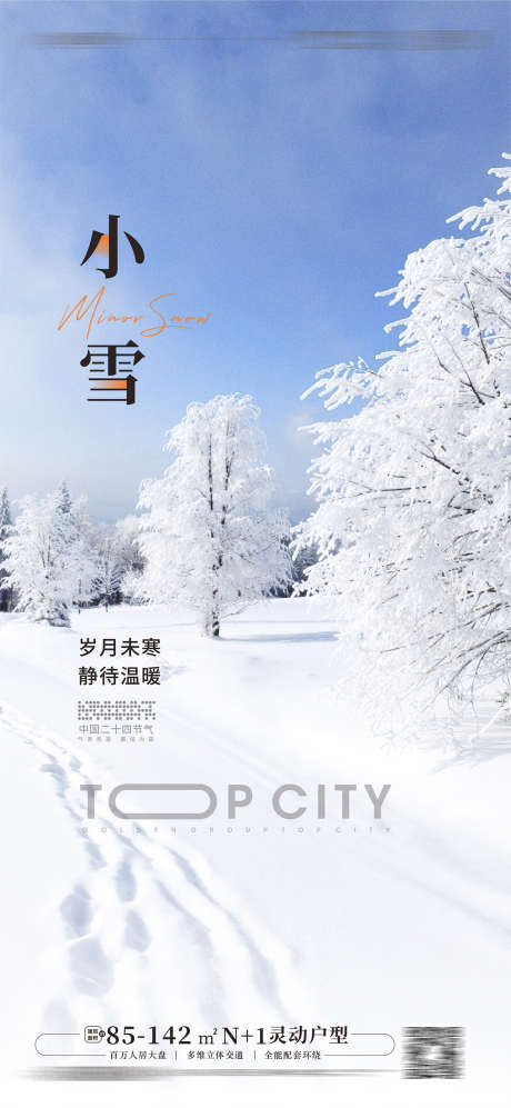 大雪 小寒海报_源文件下载_CDR格式_1181X2559像素-小寒,海报,大雪,冬季,雪地,森林,二十四节气,海报,地产-作品编号:2023061811186487-设计素材-www.shejisc.cn