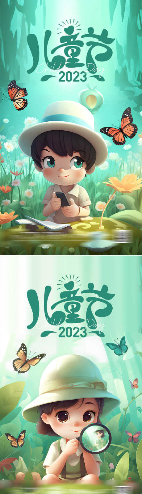 儿童节快乐_源文件下载_PSD格式_1080X3880像素-插画,六一,儿童节,儿童,男孩,女孩,卡通,森林,探险-作品编号:2023062309218526-设计素材-www.shejisc.cn