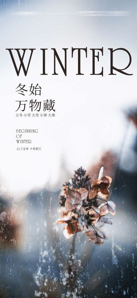 立冬大雪小寒大寒_源文件下载_CDR格式_1771X3838像素-立冬,大雪,小寒,大寒,节气,海报,地产-作品编号:2023070416465489-设计素材-www.shejisc.cn