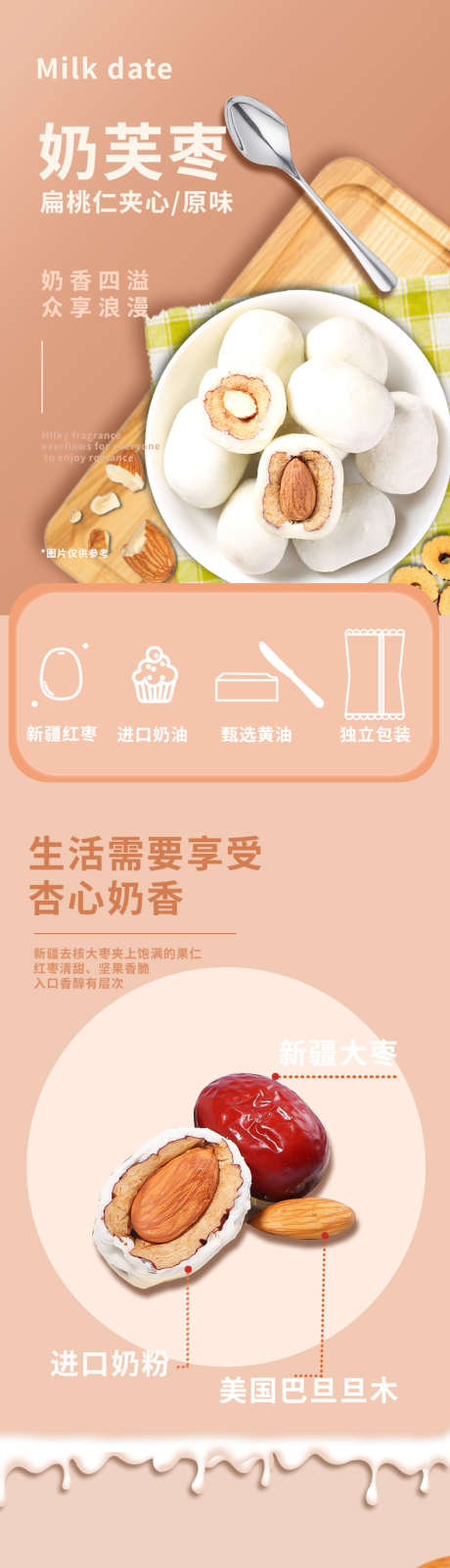 奶枣详情页_源文件下载_PSD格式_790X10110像素-零食,食品,电商,详情页,奶枣,扁桃仁,夹心,解馋-作品编号:2023072515521170-志设-zs9.com