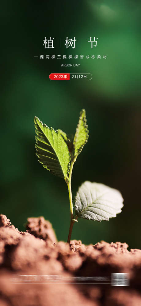 植树节海报_源文件下载_PSD格式_1080X2337像素-树苗,发芽,简约,公历,节日,植树节,海报,植树节海报-作品编号:2023081517535411-设计素材-www.shejisc.cn