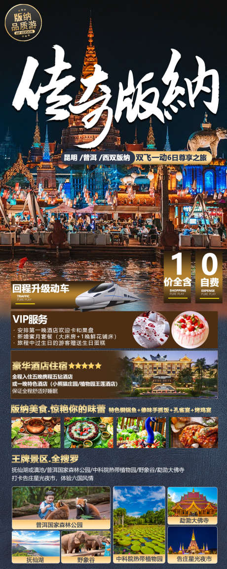 版纳宣传海报_源文件下载_PSD格式_1080X2699像素-奢华,夜市,星光,告庄,海报,旅游,版纳,住宿,酒店,美食,景点-作品编号:2023082417053974-志设-zs9.com