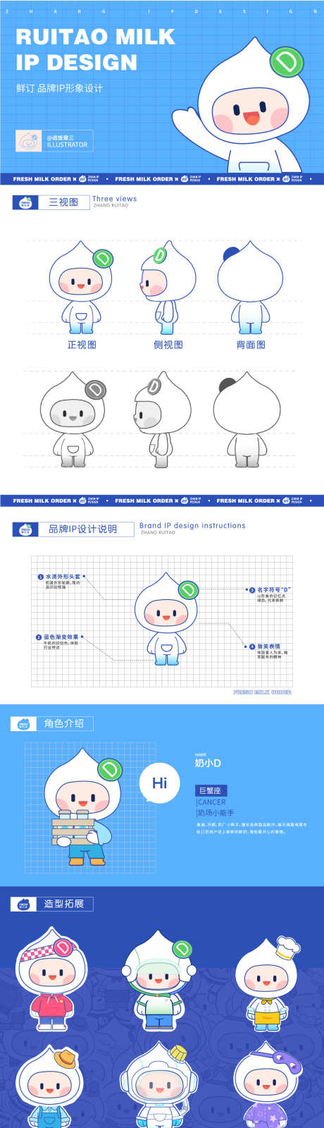 鲜奶ip设计_源文件下载_AI格式_1273X6127像素-形象,设计,ip,矢量,鲜奶,牛奶,生活,卡通,吉祥物-作品编号:2023092509447453-志设-zs9.com