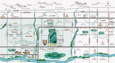 地产区位图_源文件下载_AI格式_5983X3265像素-地产,地图,区位图,浏览图,导览图-作品编号:2023103115168514-设计素材-www.shejisc.cn