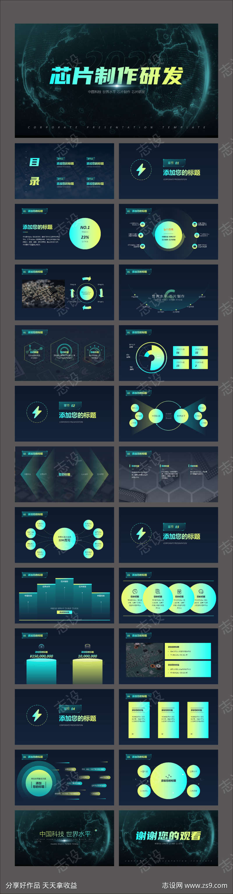 中国电子科技芯片研发发布会PPT