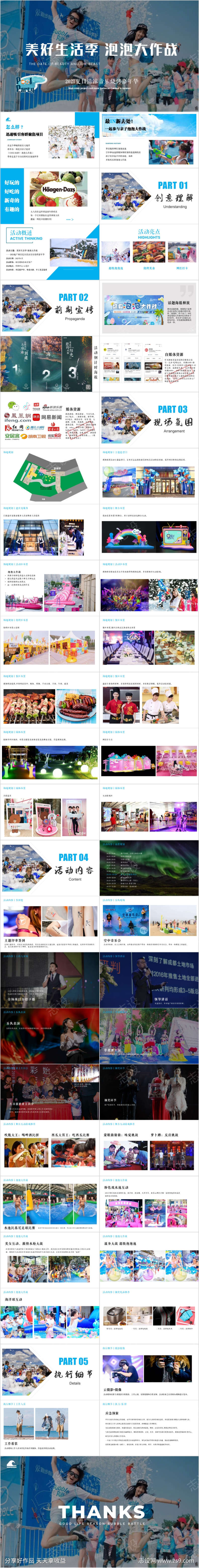 地产夏日音乐烧烤嘉年华活动方案PPT