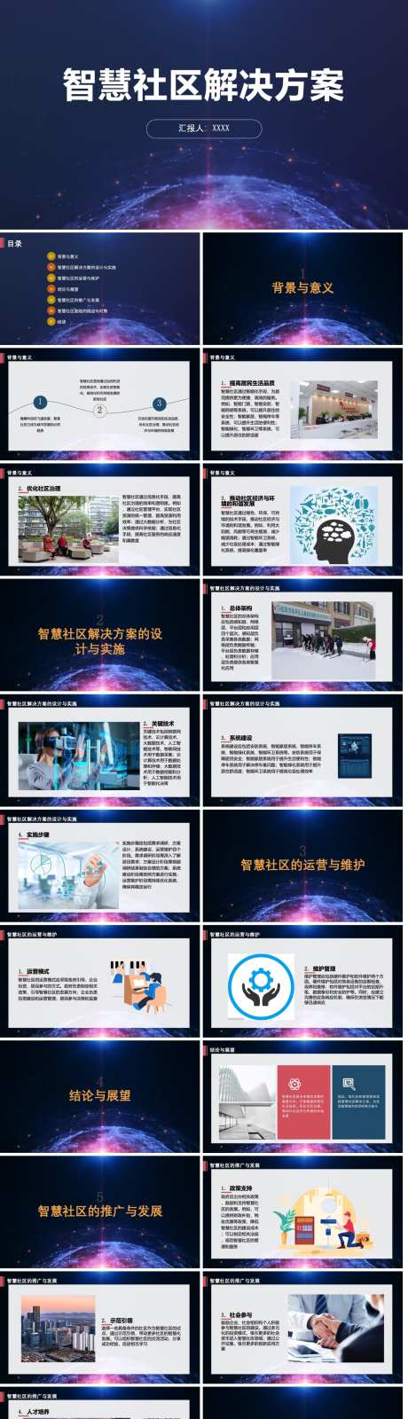 智慧社区解决方案ppt_源文件下载_其他格式格式_1400X6736像素-智慧社区ppt,科技ppt,ppt,智慧方案,智慧,社区ppt,社区,社区方案,智慧社区-作品编号:2024022415259367-设计素材-www.shejisc.cn