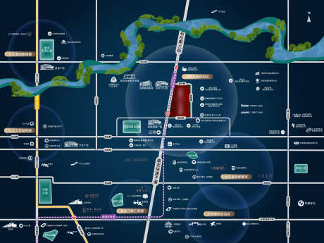 地产区位图_源文件下载_7068X5299像素-沙盘,配套,路网,区域,地图,区位图,地产-作品编号:2024030811157918-设计素材-www.shejisc.cn