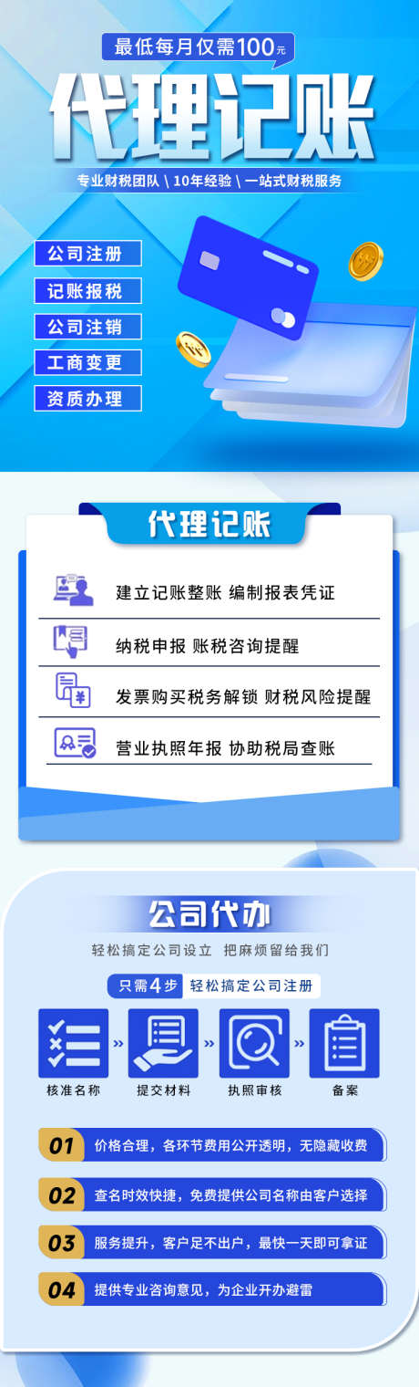 代理记账长图_源文件下载_PSD格式_750X2478像素-审核,蓝色,长图,代理记账,记账,代理-作品编号:2024031414525882-设计素材-www.shejisc.cn