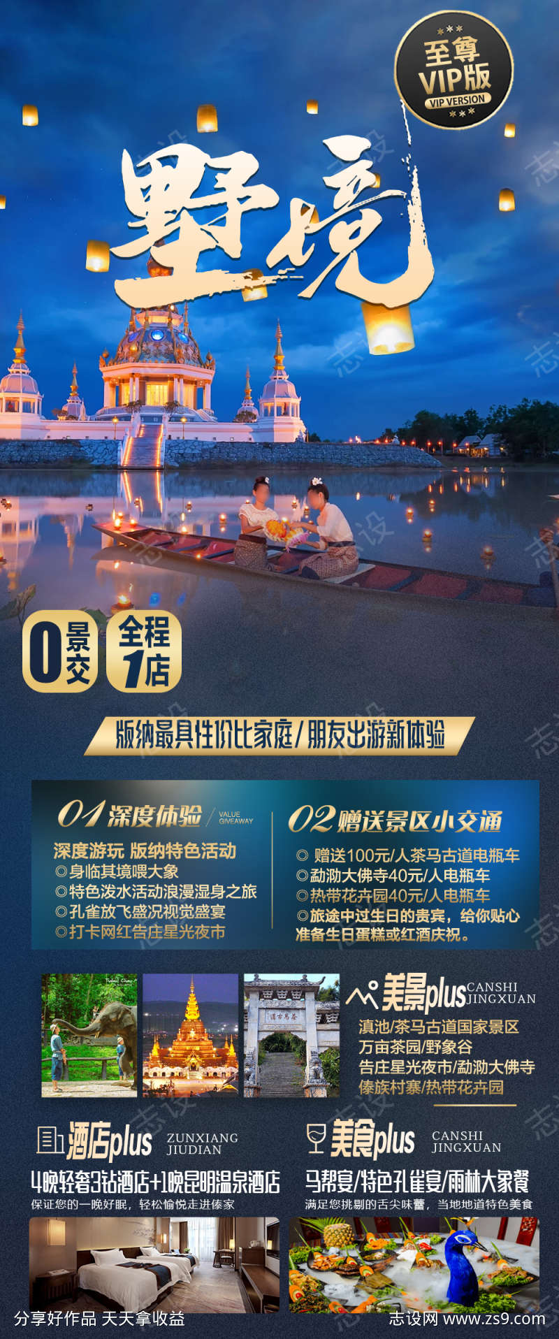 云南旅游海报