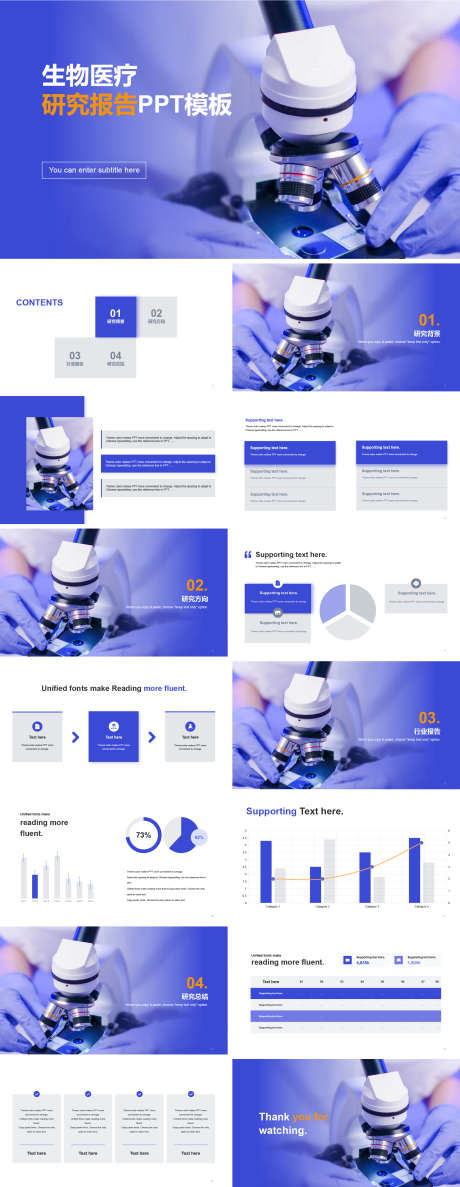生物医疗研究报告PPT模板._源文件下载_其他格式格式_1940X5008像素-检测,基因,研究,学术,研究报告,医生,医院,医疗,生物,PPT-作品编号:2024032212451276-设计素材-www.shejisc.cn