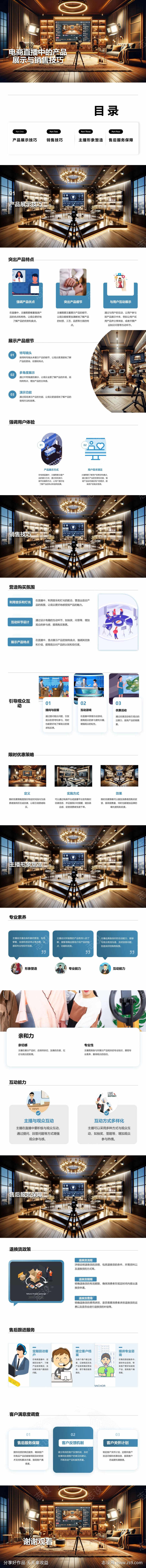 电商直播中的产品展示与销售技巧PPT
