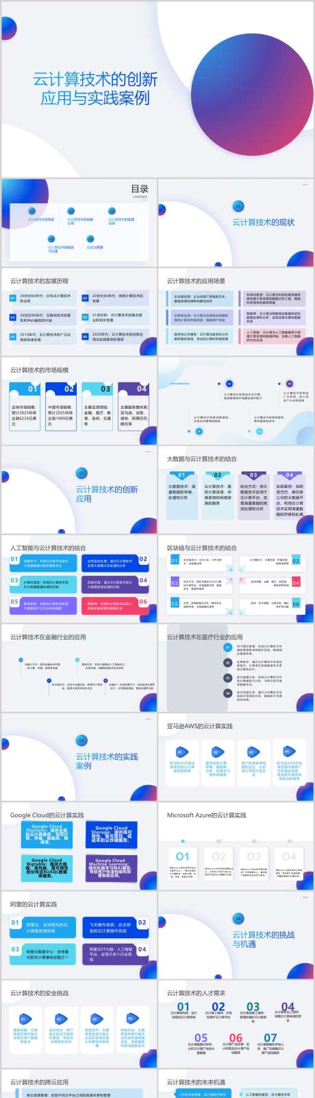 云计算技术的创新应用与实践案例PPT_源文件下载_其他格式格式_1212X5472像素-分析,案例,实践,应用,创新,技术,云计算,PPT-作品编号:2024041323368394-设计素材-www.shejisc.cn