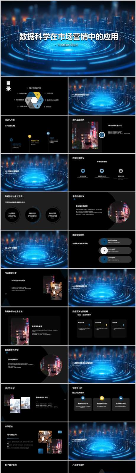 数据科学在市场营销中的应用PPT_源文件下载_其他格式格式_1212X5811像素-应用,市场,科学,数据,PPT,企业,科技-作品编号:2024041402343914-志设-zs9.com