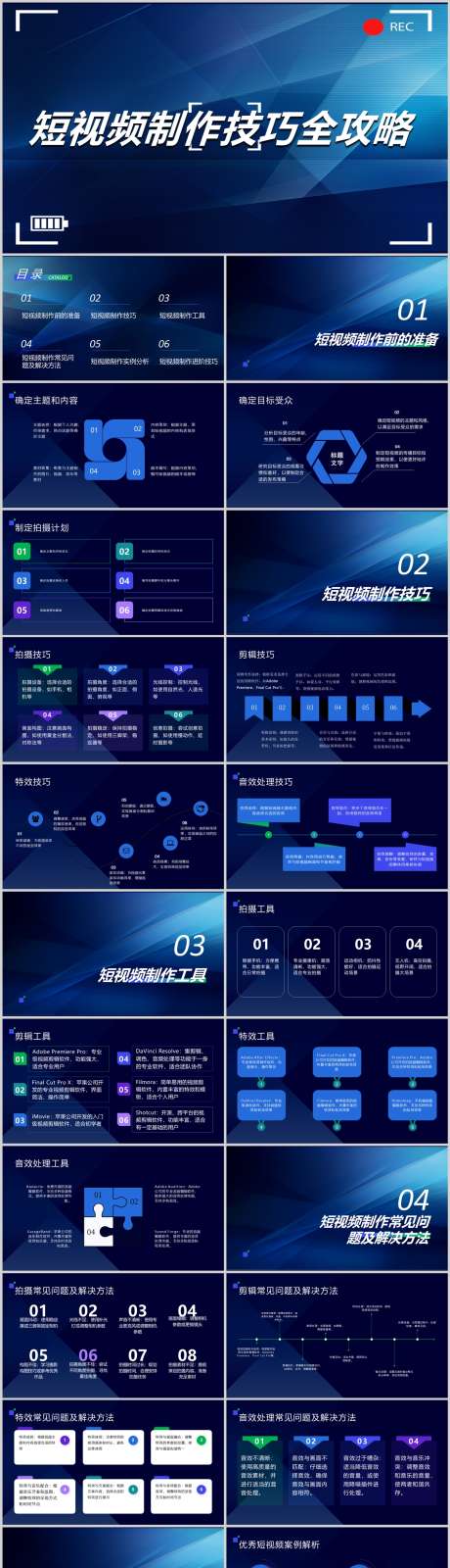 短视频制作技巧全攻略PPT_源文件下载_其他格式格式_1212X5472像素-全攻略,技巧,制作,短视频,PPT,引流-作品编号:2024041414242081-设计素材-www.shejisc.cn