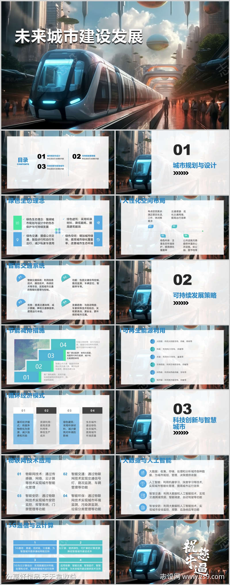 未来城市建设发展PPT