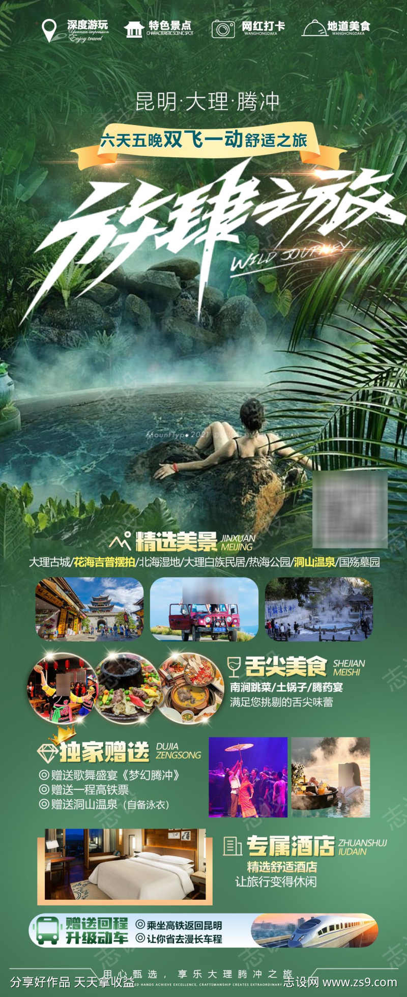 云南旅游海报