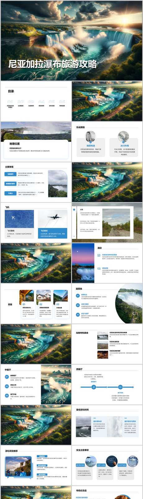 尼亚加拉瀑布自由行旅游攻略PPT_源文件下载_其他格式格式_1212X5469像素-指南,攻略,旅游,自由行,瀑布,尼亚加拉,PPT-作品编号:2024041813128994-设计素材-www.shejisc.cn