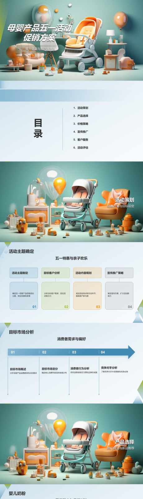 母婴产品五一活动促销方案PPT_源文件下载_PSD格式_1280X17280像素-策划,方案,促销,活动,五一,产品,母婴,PPT-作品编号:2024041915162966-设计素材-www.shejisc.cn