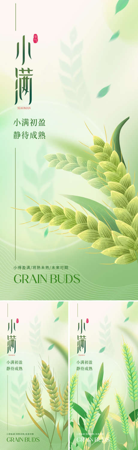 地产美业小满节气海报_源文件下载_PSD格式_800X2598像素-叶子,质感,意境-作品编号:2024050421317208-志设-zs9.com