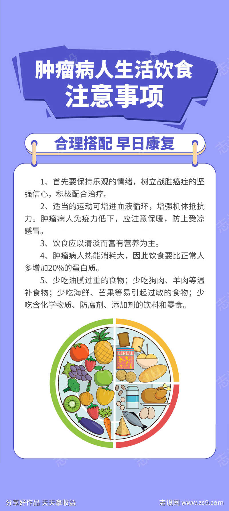 肿瘤病人生活饮食注意事项