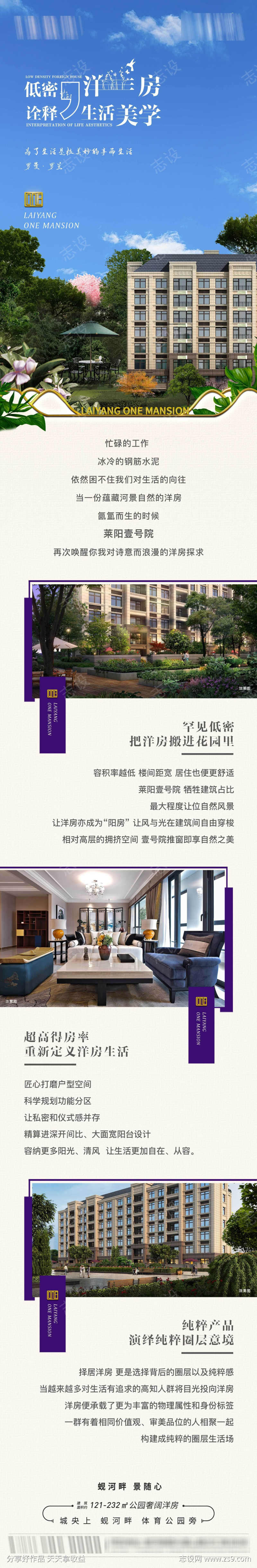 洋房价值点公众号长图