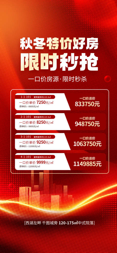 地产住宅热卖红盘宣传特价热销海报_源文件下载_PSD格式_1080X2341像素-促销,红盘,热卖-作品编号:2024062010159651-志设-zs9.com