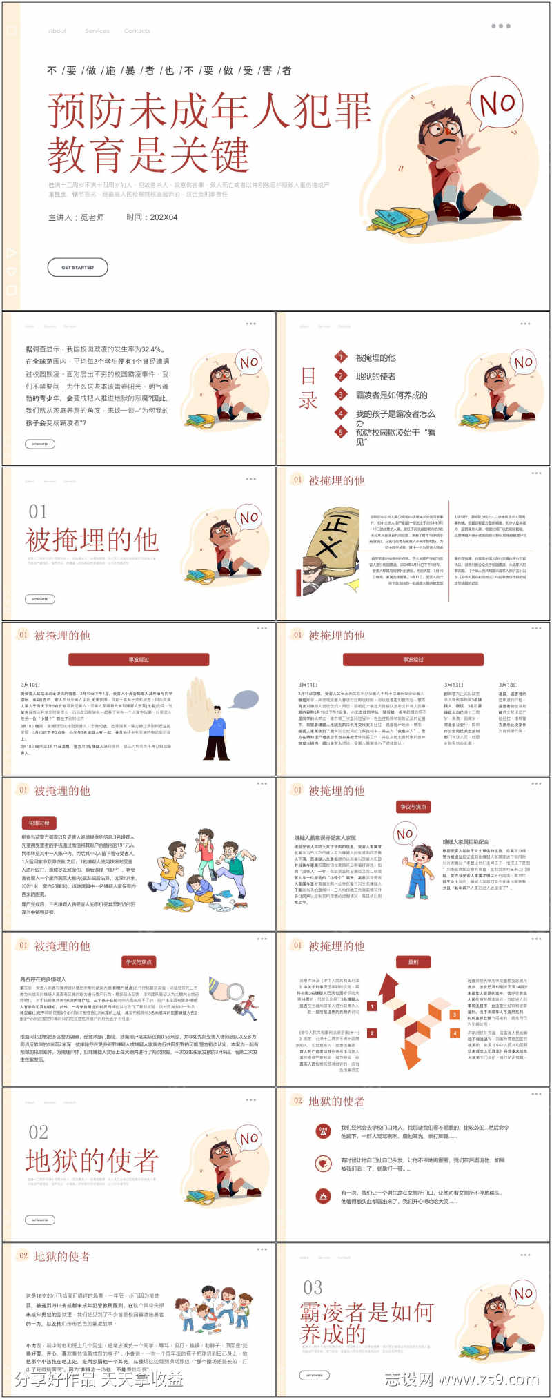 预防校园霸凌ppt