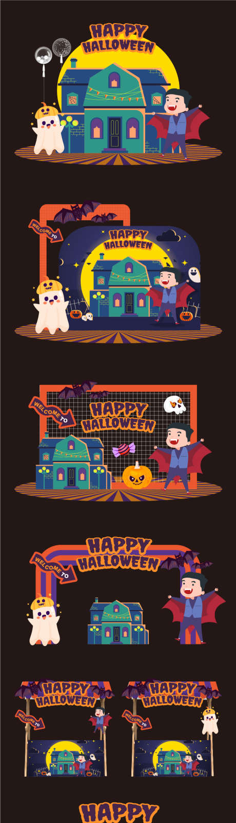万圣节美陈_源文件下载_AI格式_961X3775像素-僵尸,坟墓,拱门,木乃伊,南瓜灯,蝙蝠,吸血鬼,贴纸,手举牌,恶魔,活动,合照,拍照,网架,市集,摊位,打卡,美陈,万圣节-作品编号:2024093010419597-志设-zs9.com