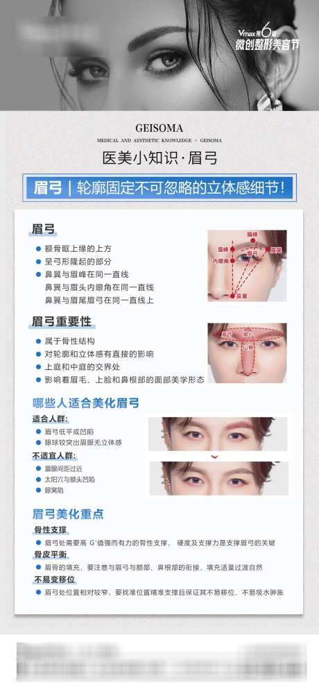 医美活动海报_源文件下载_PSD格式_1080X2340像素-轮廓,眉弓,科普,小知识,活动,医美,美容,眼部-作品编号:2024100811447557-志设-zs9.com