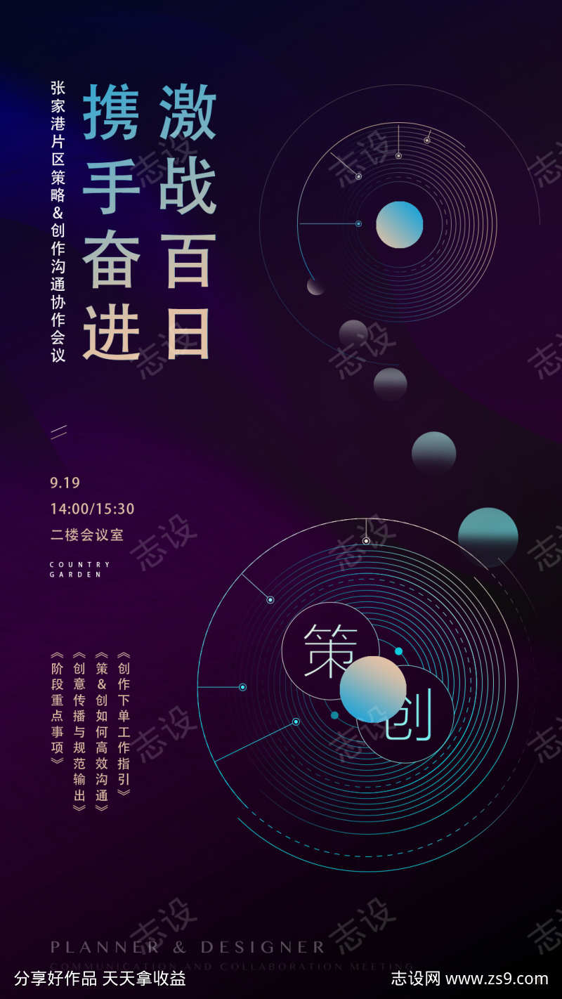 创意培训海报