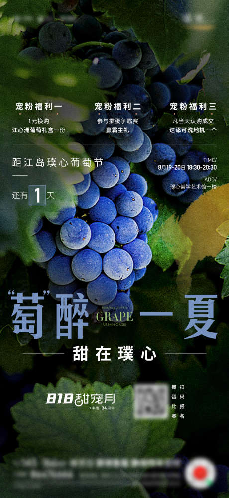 地产葡萄采摘活动宣传海报_源文件下载_PSD格式_984X2132像素-地产,采摘,葡萄-作品编号:2024101410317398-志设