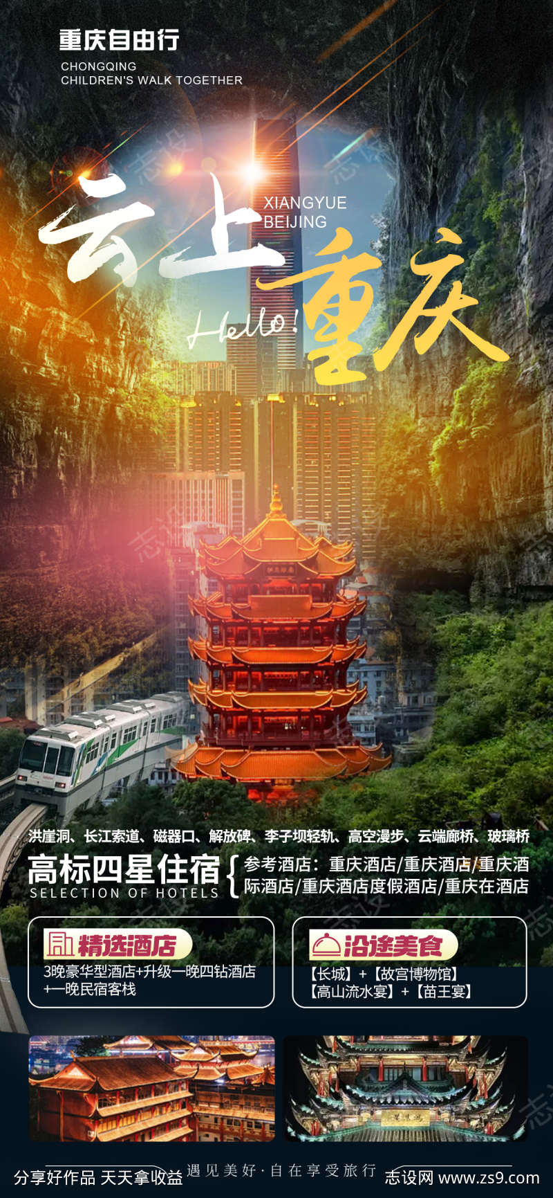 重庆旅游海报