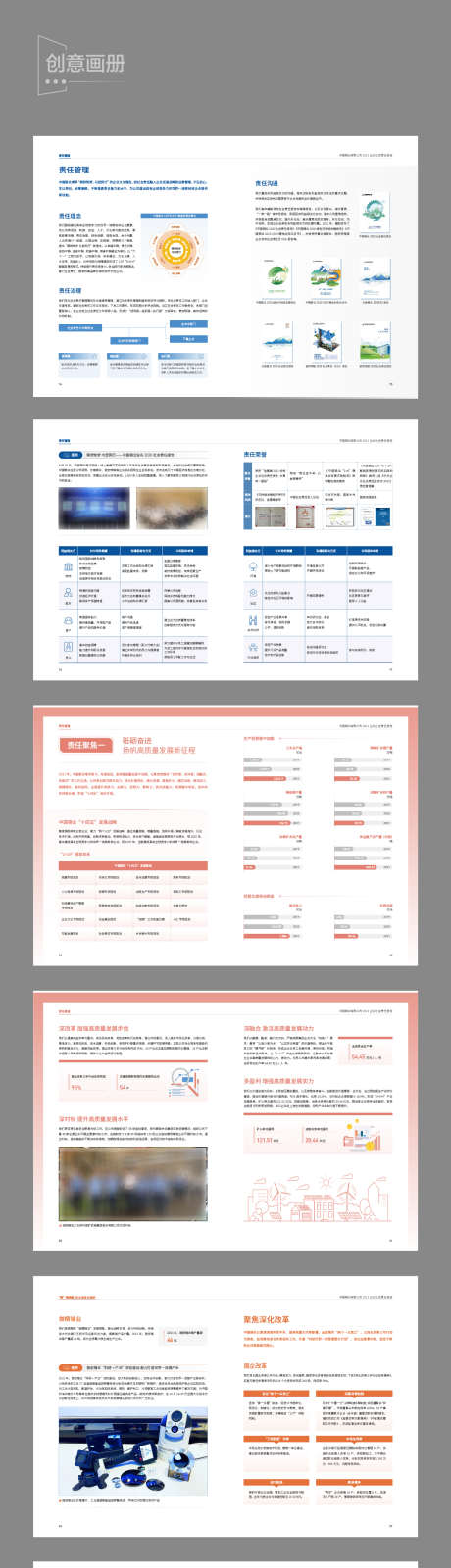 企业创意画册_源文件下载_AI格式_1287X8619像素-企业,画册,电网,红色系,蓝色系,电力,能源,简约,清新-作品编号:2024102611423414-志设-zs9.com