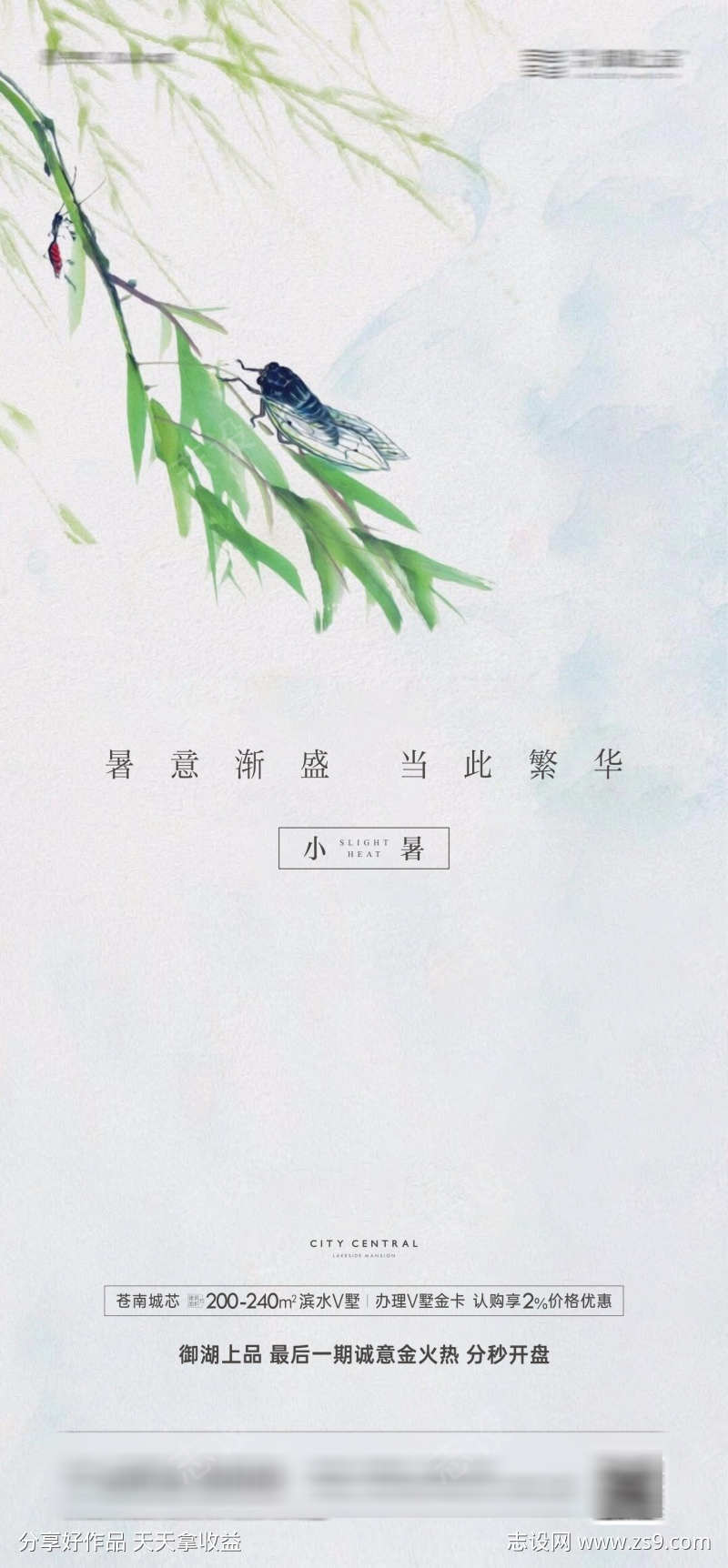 中国节气节日小暑