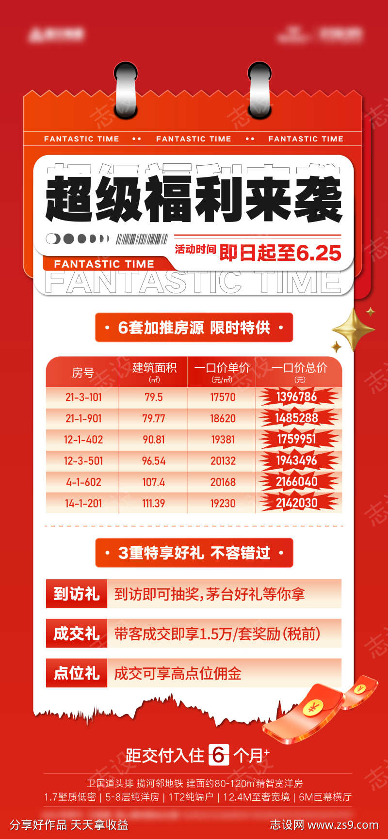 房地产特惠房促销