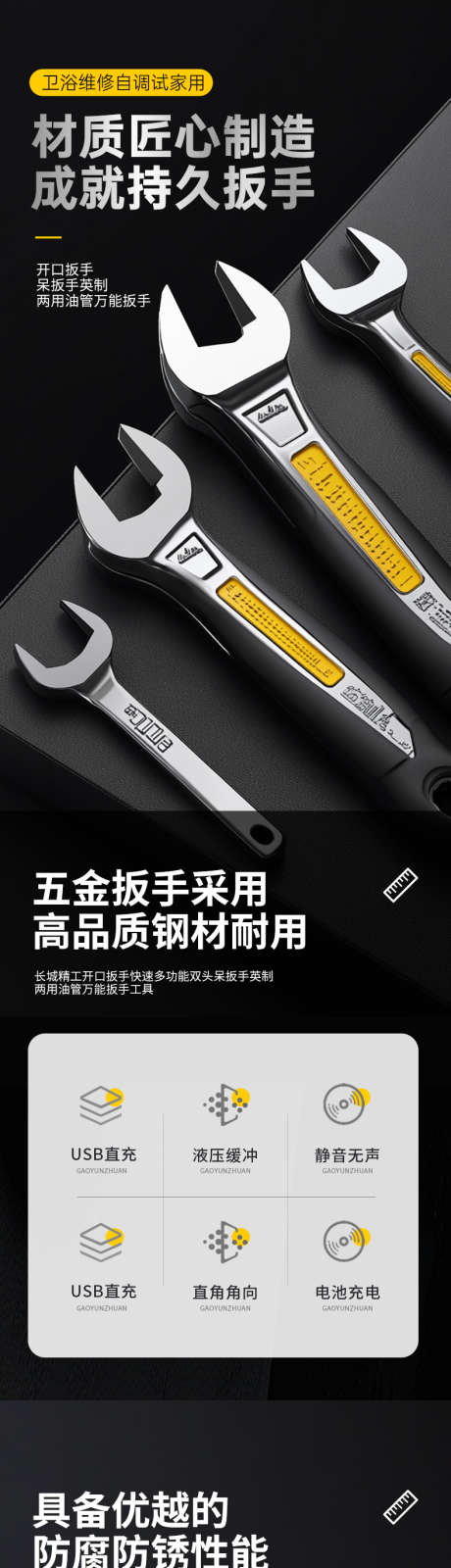 简约大气五金机械工具扳手钳孔详情页_源文件下载_PSD格式_790X13129像素-详情页,工具,不锈钢-作品编号:2024103010515449-志设-zs9.com