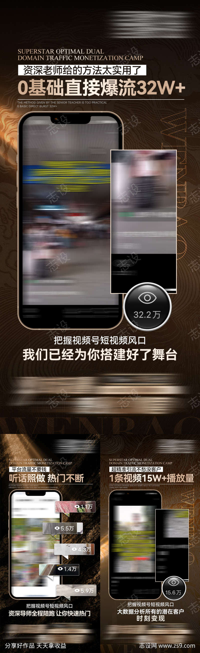 医美私密招商系列海报