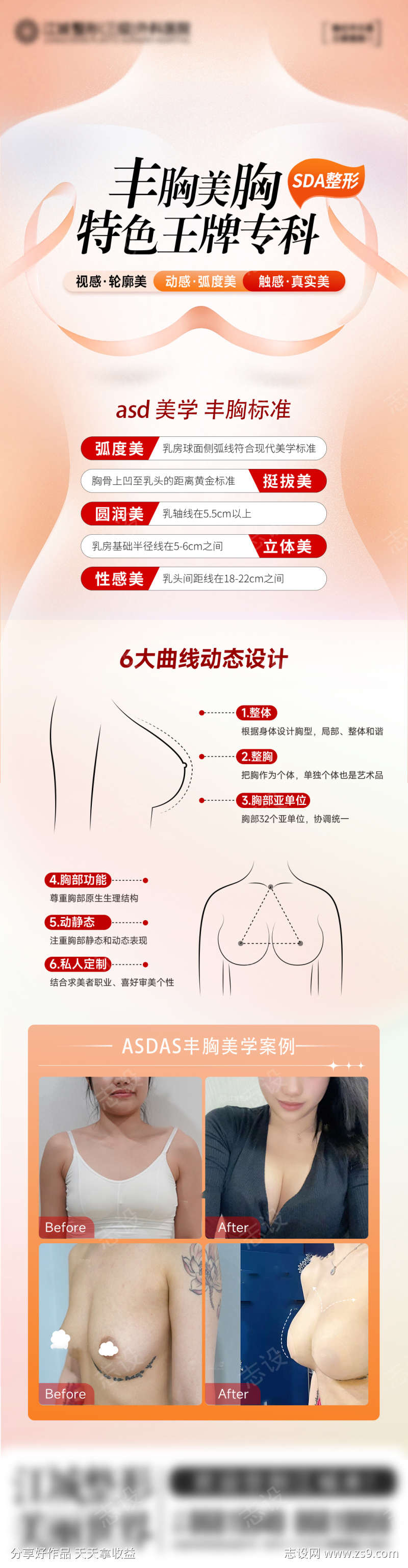 丰胸美胸标准