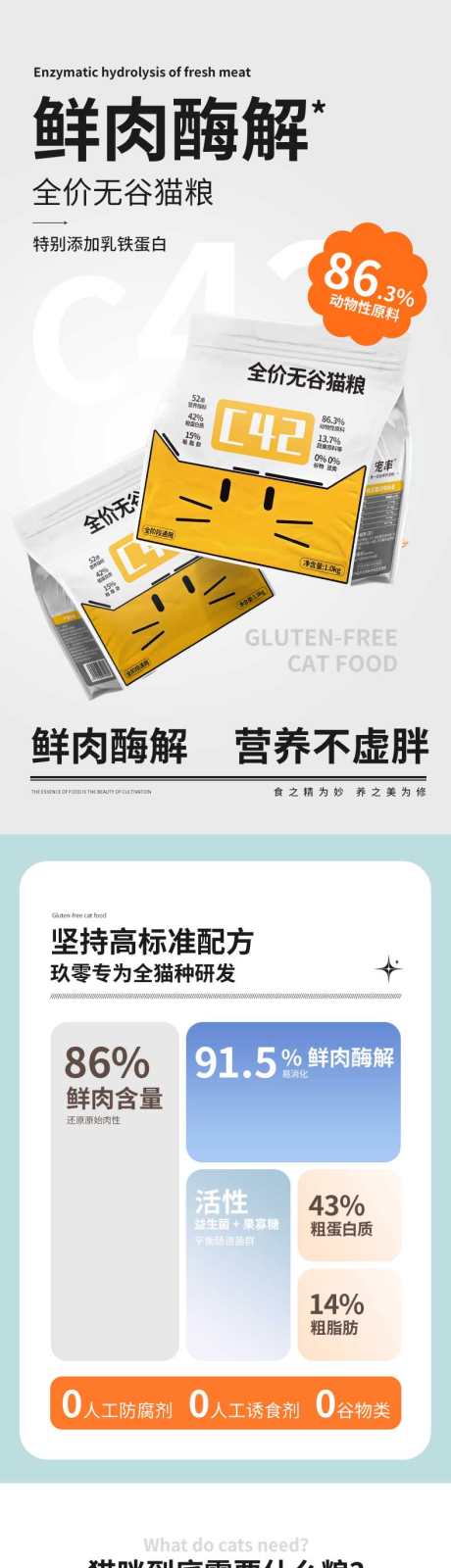 猫粮详情页_源文件下载_PSD格式_790X13194像素-电商,详情页,零食,狗粮,猫粮,宠物,用品-作品编号:2024111617128919-志设-zs9.com