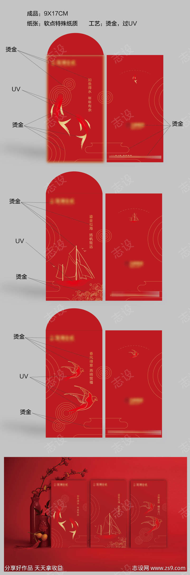 新年利事封01