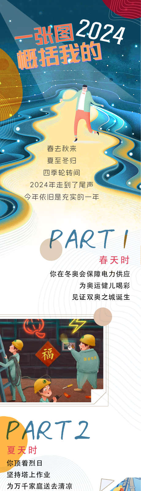 总结我的2024长图电力专题_源文件下载_PSD格式_1000X7900像素-总结,电力,专题-作品编号:2024112311388867-志设-zs9.com